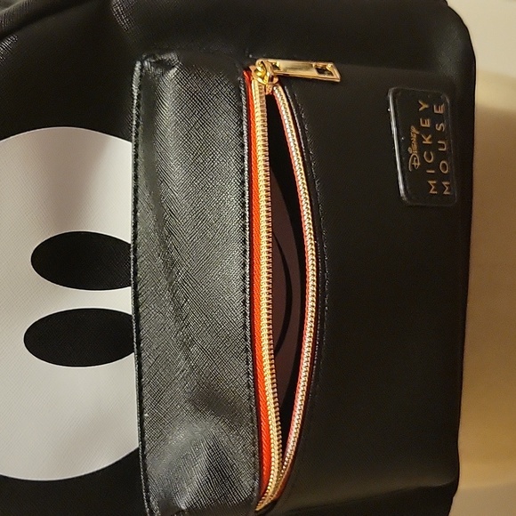 NWT: Disney Mickey Mouse Mini Backpack with 3D Ears and Logo - Picture 3 of 16